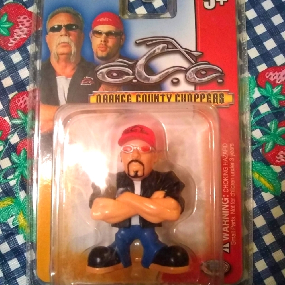 *SOLD* Toy Zone Orange County Choppers Paul Jr. Mini Figurine